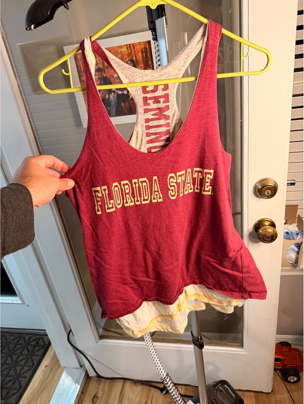 Florida State Seminoles Reversible Racerback Tank Top
